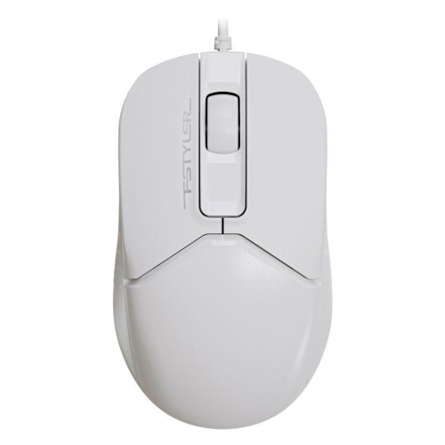 Мышь Fstyler FM12 бел. оптическая 1200dpi USB 3but FM12 WHITE A4TECH 1431324