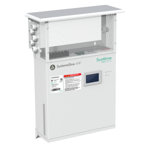 Фильтр активный гармоник 50А 400В IP31 навесн. модуль ЖК SE AHFM050W4D31