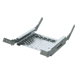 Угол для лотка вертикальный 400х80 цинк-ламель DKC USF084ZL