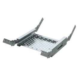 Угол для лотка вертикальный 400х200 цинк-ламель DKC USF024ZL