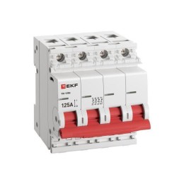 Выключатель нагрузки 4п 125А ВН-125N PROxima EKF S1254125