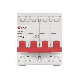 Выключатель нагрузки 4п 125А ВН-125N PROxima EKF S1254125
