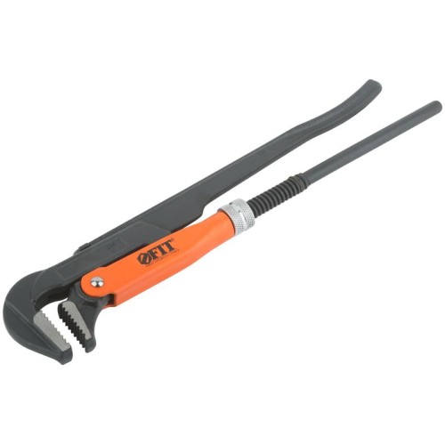 Ключ трубный газовый 90гр (тип L) инстр. сталь 1дюйм (300мм) FIT 70371