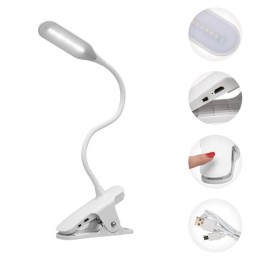 Светильник светодиодный настольный Click 4Вт 4000К диммируемый 3 ступени заряжаемый (автономный режи