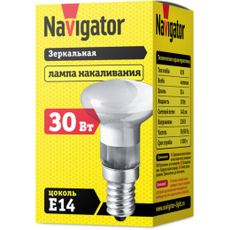 Лампа накаливания 94 318 NI-R39-30-230-E14 (КНР) Navigator 94318