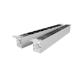 Блок распределения питания R-32-8S-I-440-K 8хSchuko 32А IP20 базов. горизонт. клем. колодка Rem 1478