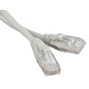 Патч-корд реверсивный кат.5E U/UTP LSZH PC-LPM-UTP-RJ45-REV-RJ45-C5e-10M-LSZH-GY 10м сер. Hyperline
