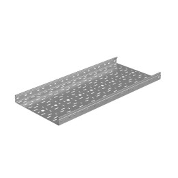 Лоток листовой перфорированный 400х50 L2500 1мм "Стандарт ПЛЮС" LPEplus50-400-1.0-2500 INOX304 КМ PL