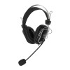 Наушники с микрофоном HS-50 черн. 2.4м мониторные оголовье HS-50 A4TECH 567950