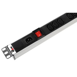 Блок распределения питания R-16-15S-10C13-V-1820 15хSchuko 10хC13 C20 16А базов. вертикал. Rem 13620