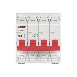 Выключатель нагрузки 4п 80А ВН-125N PROxima EKF S1254080