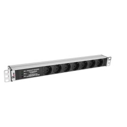 Блок распределения питания Rem-10 R-10-7S-FI-440-Z 7хSchuko 10А базов. горизонт. без вилки Rem 14525