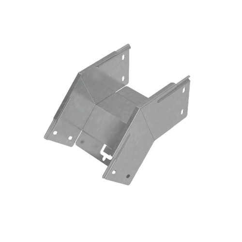 Угол для лотка вертикальный внешний 45град. 150х100 сталь 1мм "ПЛЮС" VLplus45-100-150 HD КМ PL1478