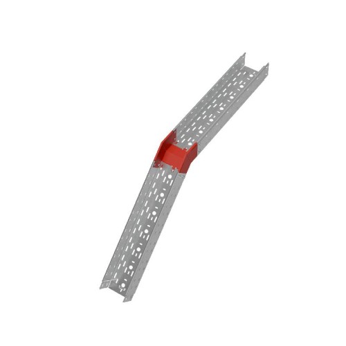 Угол для лотка вертикальный внешний 45град. 150х100 сталь 1мм "ПЛЮС" VLplus45-100-150 КМ PL0551