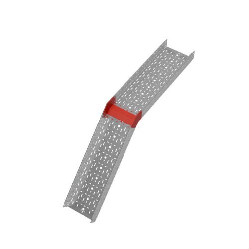 Угол для лотка вертикальный внешний 45град. 300х100 сталь 1мм "ПЛЮС" VLplus45-100-300 КМ PL0553