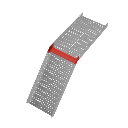 Угол для лотка вертикальный внешний 45град. 600х100 сталь 1мм "ПЛЮС" VLplus45-100-600 HD КМ PL1483