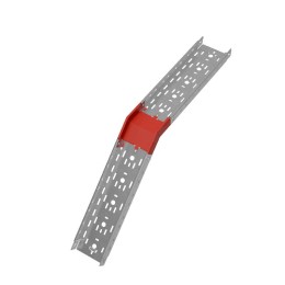 Угол для лотка вертикальный внешний 45град. 150х50 сталь 1мм "ПЛЮС" VLplus45-50-150 HD КМ PL1464