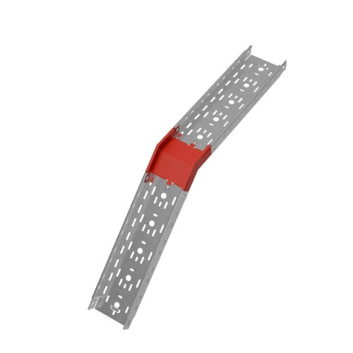 Угол для лотка вертикальный внешний 45град. 150х50 сталь 1мм "ПЛЮС" VLplus45-50-150 HD КМ PL1464