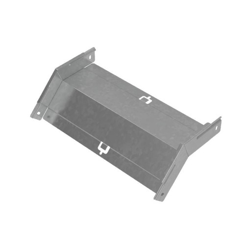 Угол для лотка вертикальный внешний 45град. 400х50 сталь 1мм "ПЛЮС" VLplus45-50-400 КМ PL0540