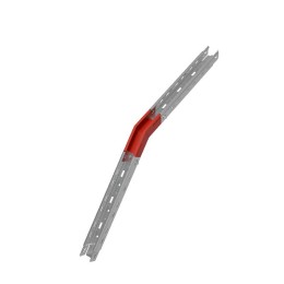 Угол для лотка вертикальный внешний 45град. 50х50 сталь 1мм "ПЛЮС" VLplus45-50-50 HD КМ PL1462