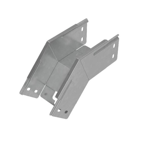 Угол для лотка вертикальный внешний 45град. 100х80 сталь 1мм "ПЛЮС" VLplus45-80-100 КМ PL0543