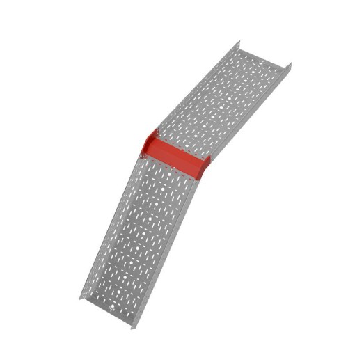 Угол для лотка вертикальный внешний 45град. 400х80 сталь 1мм "ПЛЮС" VLplus45-80-400 HD КМ PL1474