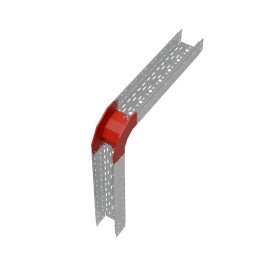 Угол для лотка вертикальный внешний 90град. 150х100 сталь 1мм "ПЛЮС" VLplus90-100-150 КМ PL0529