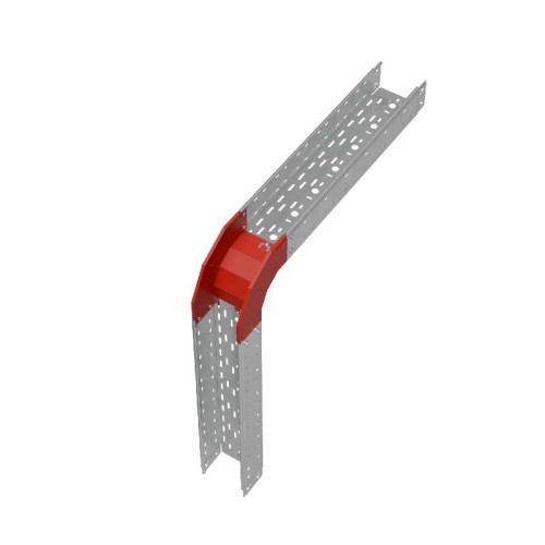 Угол для лотка вертикальный внешний 90град. 150х100 сталь 1мм "ПЛЮС" VLplus90-100-150 КМ PL0529