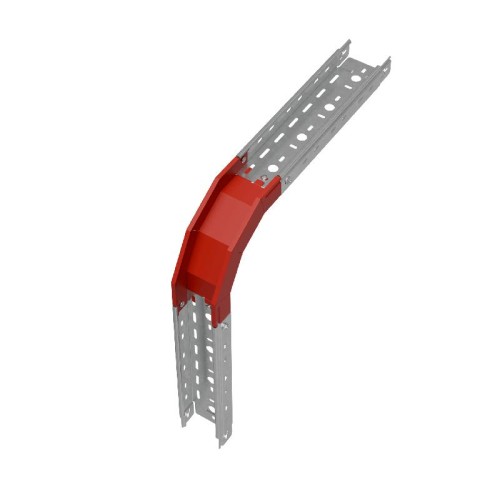 Угол для лотка вертикальный внешний 90град. 100х50 сталь 1мм "ПЛЮС" VLplus90-50-100 HD КМ PL1441