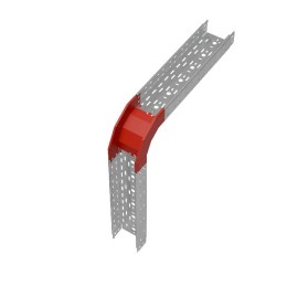 Угол для лотка вертикальный внешний 90град. 150х80 сталь 1мм "ПЛЮС" VLplus90-80-150 HD КМ PL1449