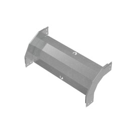 Угол для лотка вертикальный внешний 90град. 600х80 сталь 1мм "ПЛЮС" VLplus90-80-600 HD КМ PL1454