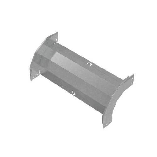 Угол для лотка вертикальный внешний 90град. 600х80 сталь 1мм "ПЛЮС" VLplus90-80-600 HD КМ PL1454