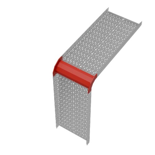 Угол для лотка вертикальный внешний 90град. 600х80 сталь 1мм "ПЛЮС" VLplus90-80-600 КМ PL0527