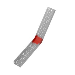 Угол для лотка вертикальный внутренний 45град. 200х100 сталь 1мм "ПЛЮС" NLplus45-100-200 КМ PL0508