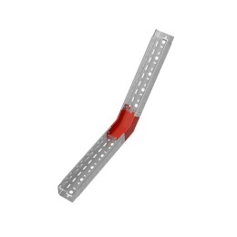 Угол для лотка вертикальный внутренний 45град. 100х80 сталь 1мм "ПЛЮС" NLplus45-80-100 КМ PL0499