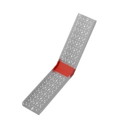 Угол для лотка вертикальный внутренний 45град. 300х80 сталь 1мм "ПЛЮС" NLplus45-80-300 HD КМ PL1429