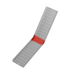 Угол для лотка вертикальный внутренний 45град. 400х80 сталь 1мм "ПЛЮС" NLplus45-80-400 КМ PL0503