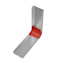 Угол для лотка вертикальный внутренний 90град. 400х100 сталь 1мм "ПЛЮС" NLplus90-100-400 КМ PL0488