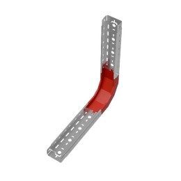 Угол для лотка вертикальный внутренний 90град. 100х50 сталь 1мм "ПЛЮС" NLplus90-50-100 HD КМ PL1397