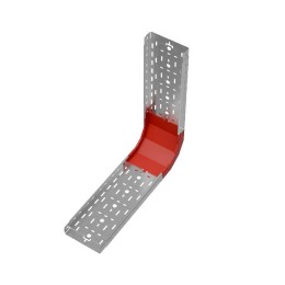 Угол для лотка вертикальный внутренний 90град. 200х50 сталь 1мм "ПЛЮС" NLplus90-50-200 HD КМ PL1399