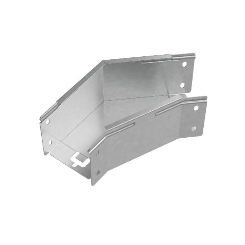 Угол для лотка горизонтальный 45град. 100х100 сталь 1мм "ПЛЮС" GLplus45-100-100 HD КМ PL1389