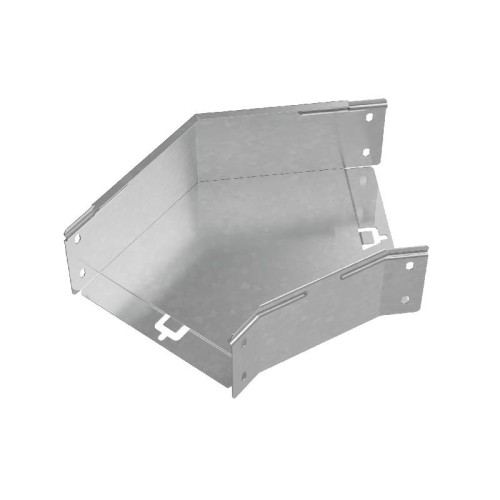 Угол для лотка горизонтальный 45град. 200х100 сталь 1мм "ПЛЮС" GLplus45-100-200 HD КМ PL1391