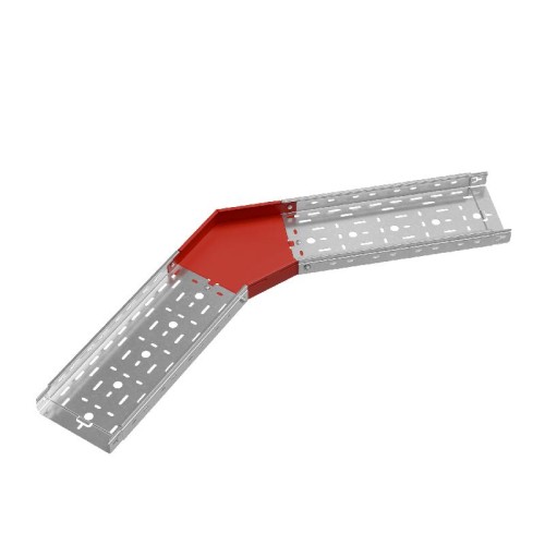 Угол для лотка горизонтальный 45град. 200х50 сталь 1мм "ПЛЮС" GLplus45-50-200 HD КМ PL1377