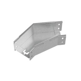 Угол для лотка горизонтальный 45град. 100х80 сталь 1мм "ПЛЮС" GLplus45-80-100 HD КМ PL1382