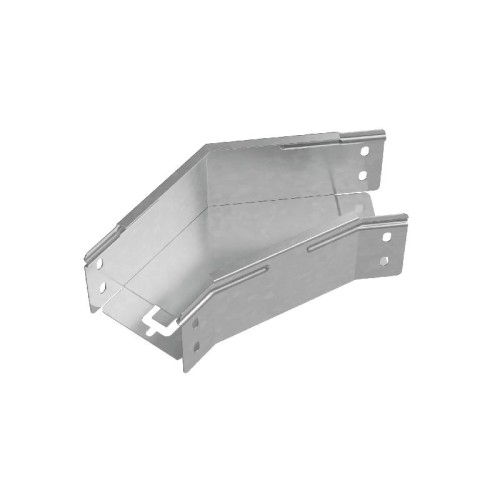 Угол для лотка горизонтальный 45град. 100х80 сталь 1мм "ПЛЮС" GLplus45-80-100 HD КМ PL1382