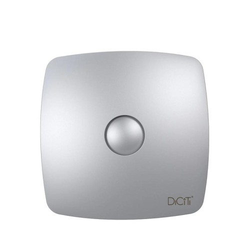 Вентилятор накладной RIO D100 обр.клапан DICITI RIO 4C gray metal
