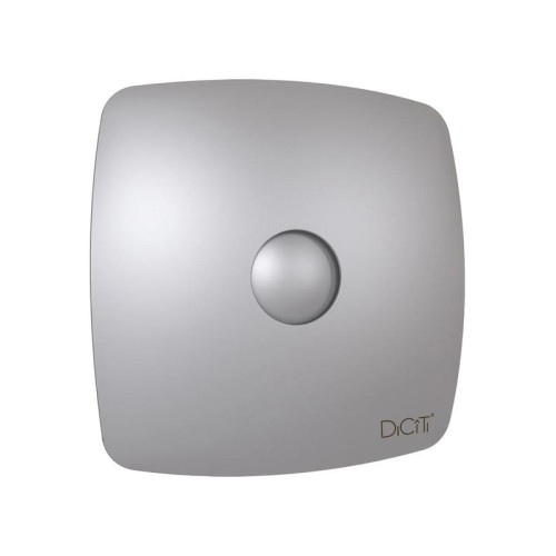 Вентилятор накладной RIO D100 обр.клапан DICITI RIO 4C gray metal