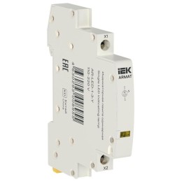 Лампа индикаторная одинарная LED 110-220В DC желт. ARMAT IEK AR-LED-1-3-Y