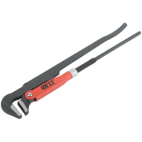 Ключ трубный газовый 90гр (тип L) инстр.сталь 1.5дюйм (400мм) FIT 70372