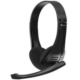 Наушники с микрофоном HS-M150 черн. 2.2м накладные оголовье NO-003N NO-003N ОКЛИК 428963